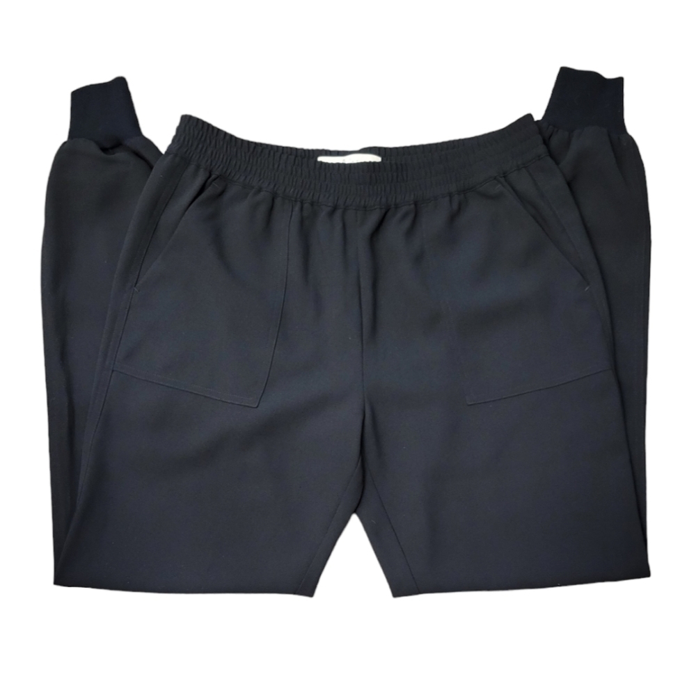 Joie Black Joggers Stretch Athletic Leisure Pants High-Rise Slim Fit XS - Picture 8 of 15